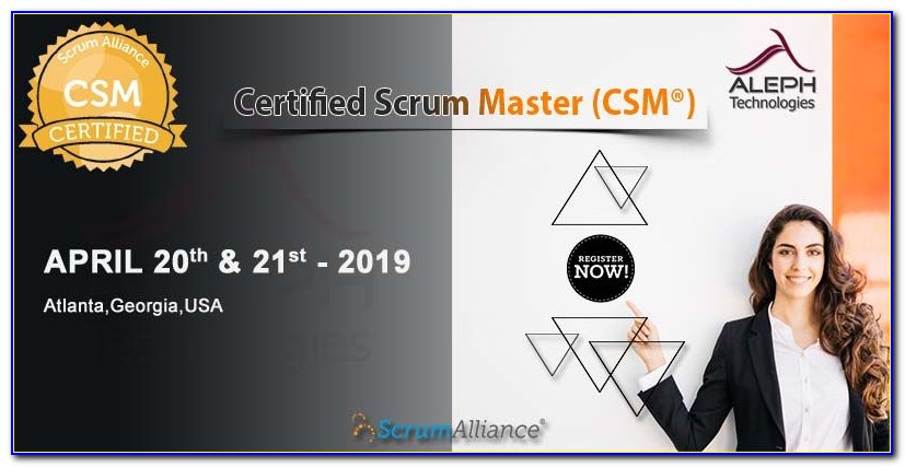Scrum Master Certification Training Atlanta