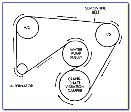 Serpentine Belt Diagram For 2012 Fusion Se 2.5