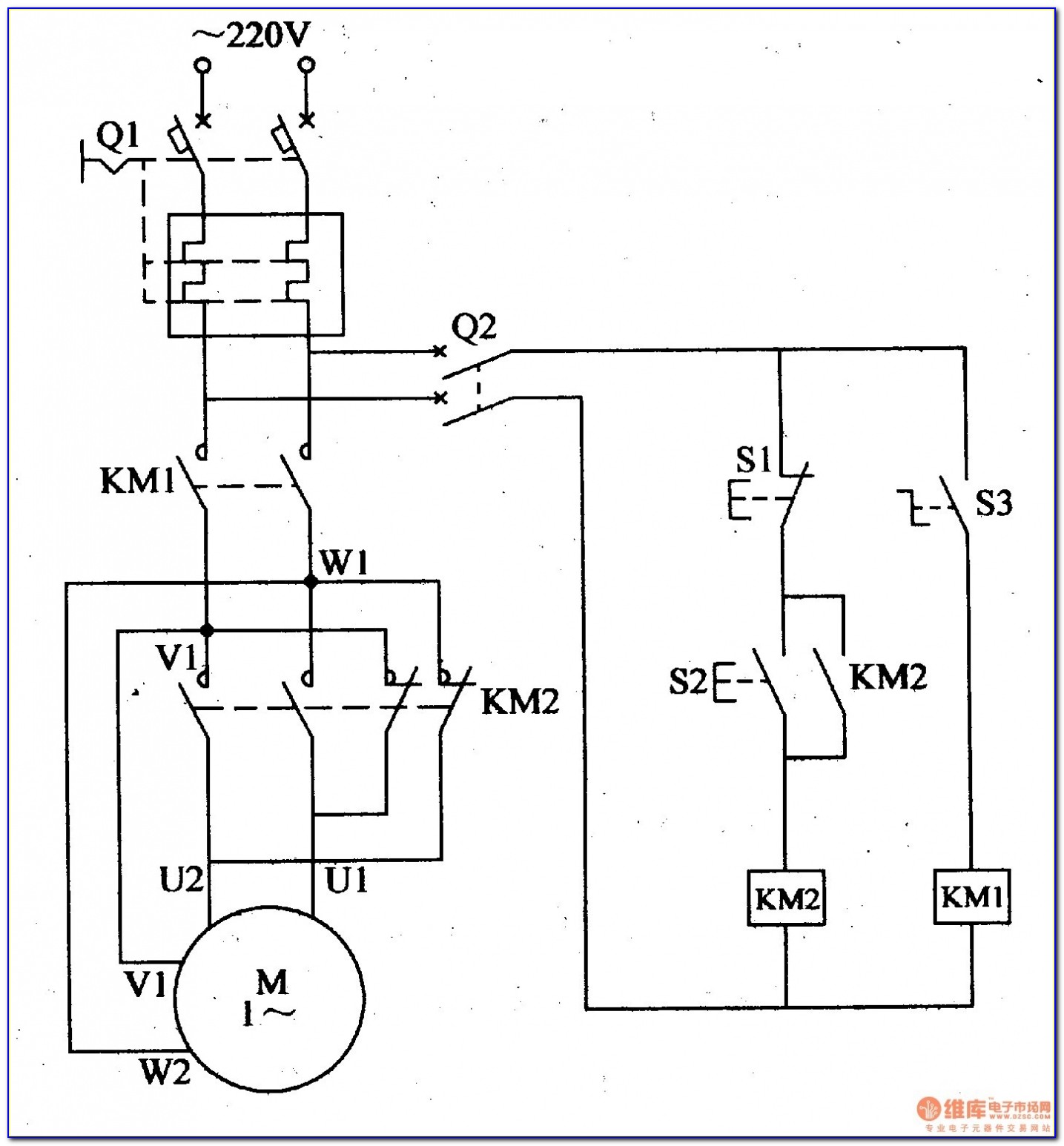Single Phase Motor Starting Capacitors Wiring Diagram