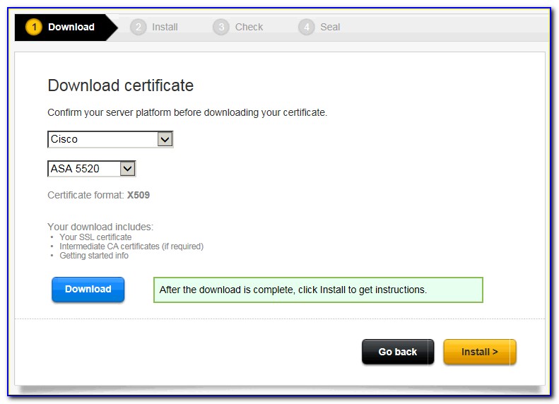 Symantec Email Certificate