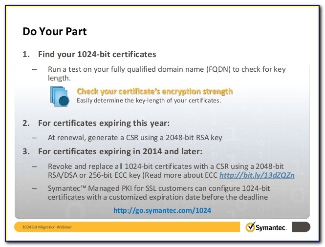 Symantec Endpoint Encryption Certificate Renewal