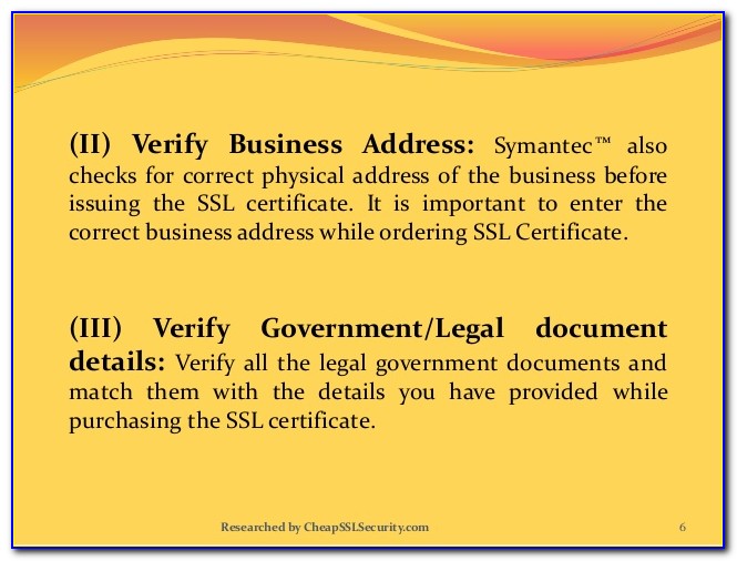 Symantec Ev Certificate