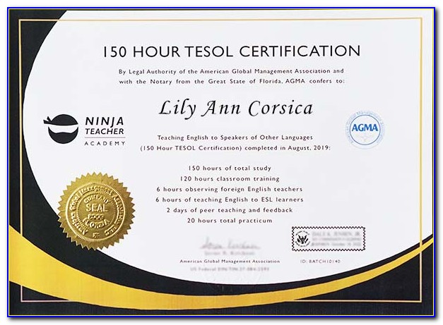 Tesol Certification Programs Ohio