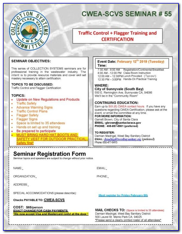 Traffic Control Flagger Certification Oregon