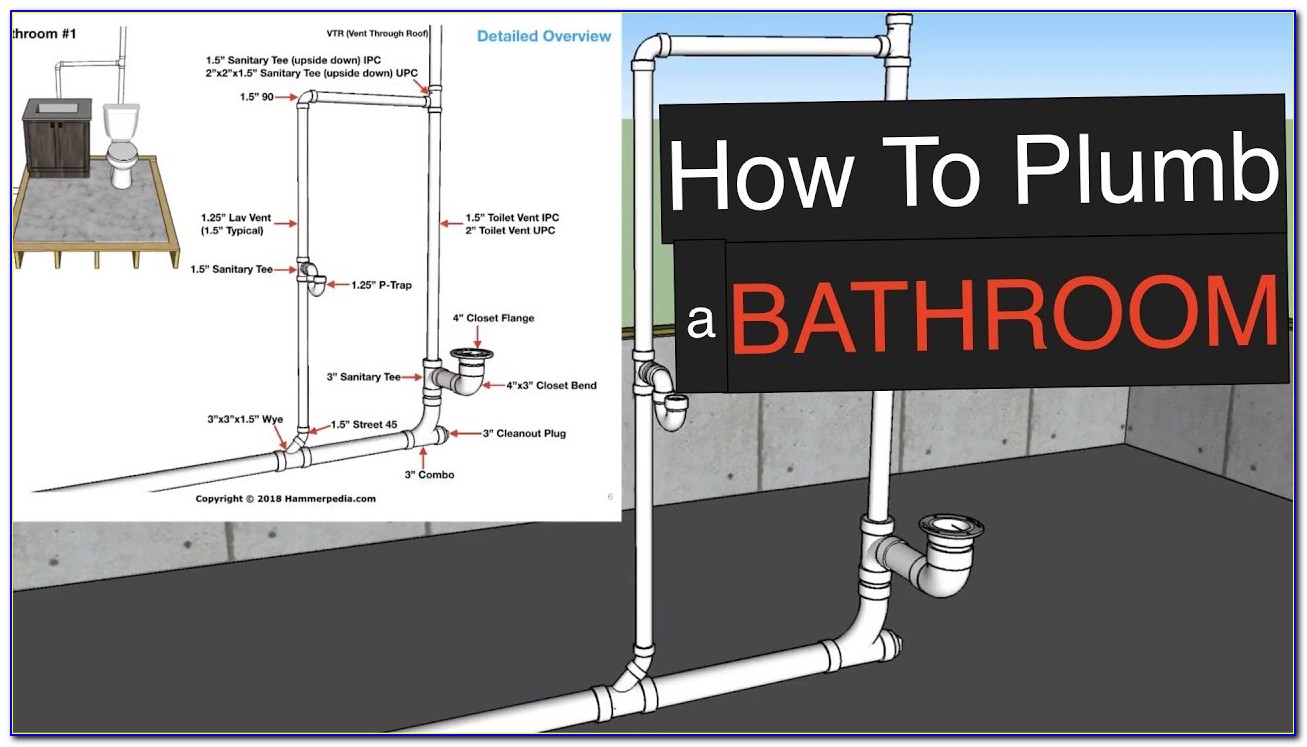 Tub Drain Plumbing Diagram