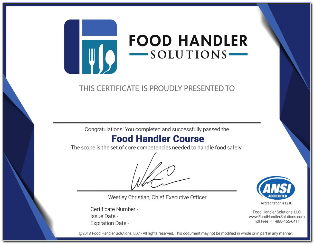 Tulsa Community College Food Manager Certification