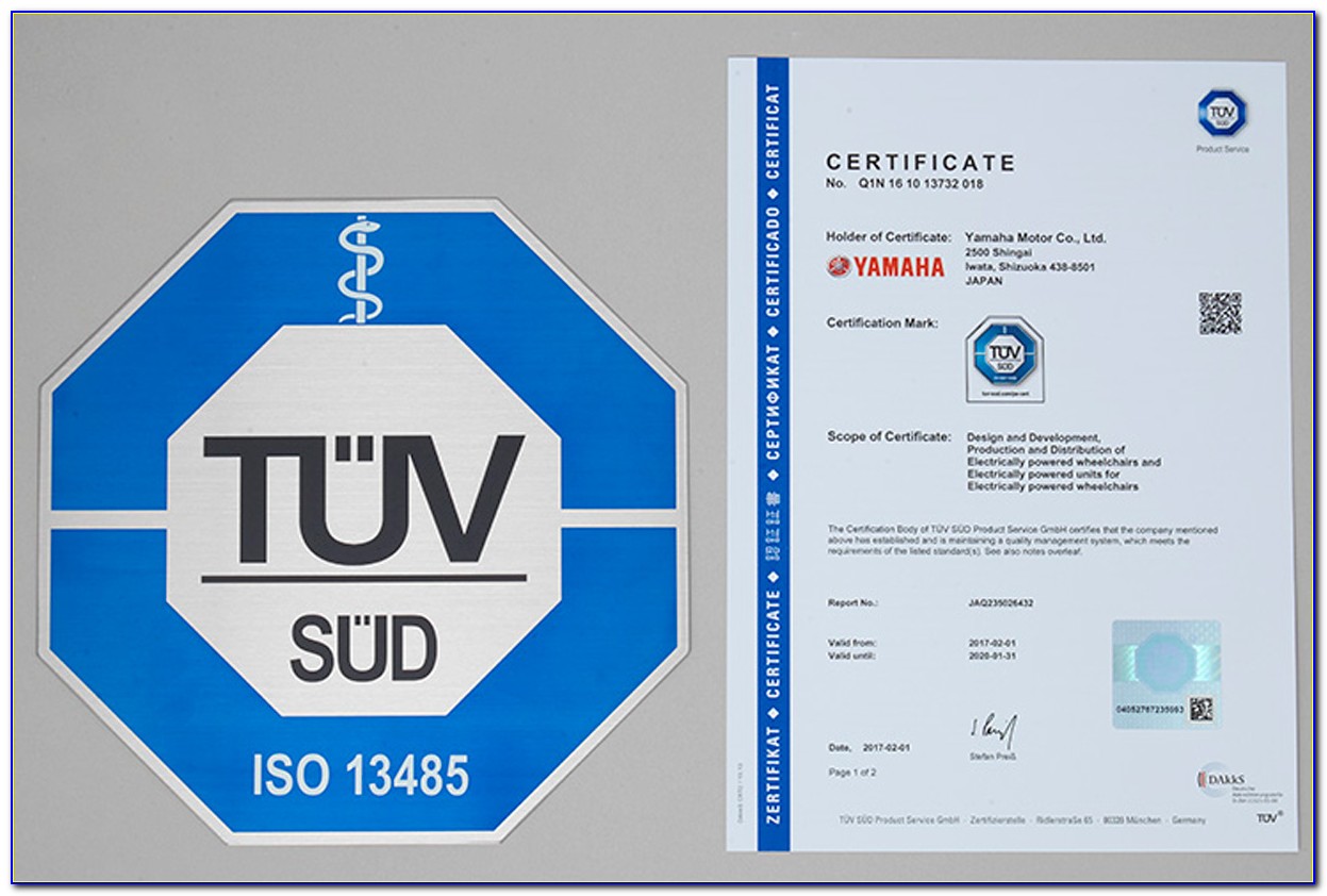 Tuv Sud Certification Cost