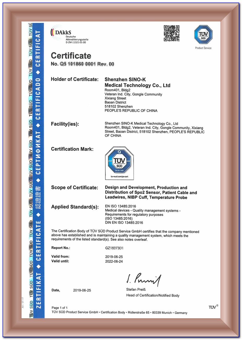 Tuv Sud Certification Database
