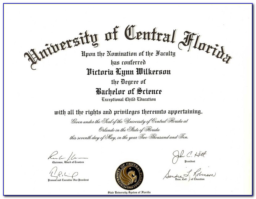 Ucf Human Resources Certificate