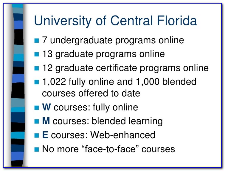Ucf Online Undergraduate Certificates