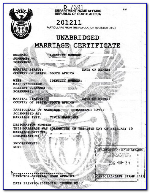 Unabridged Birth Certificate Usa