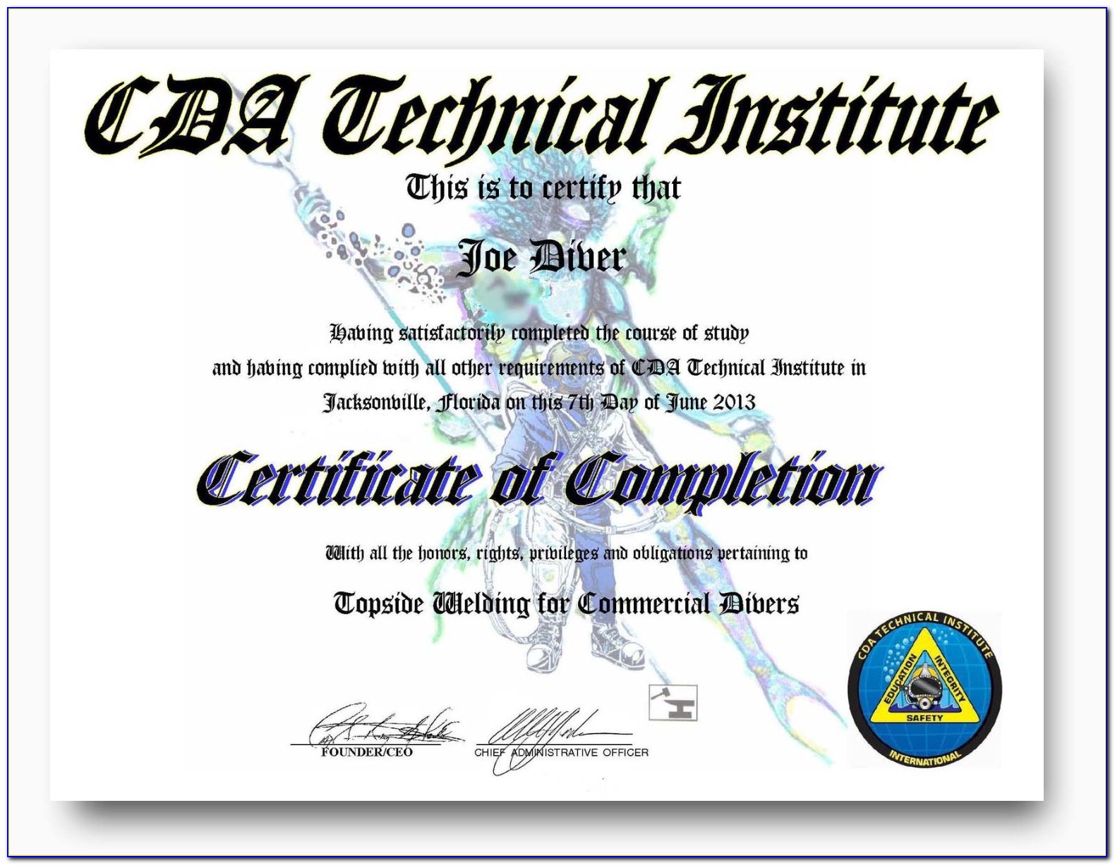Underwater Welding Certification Canada