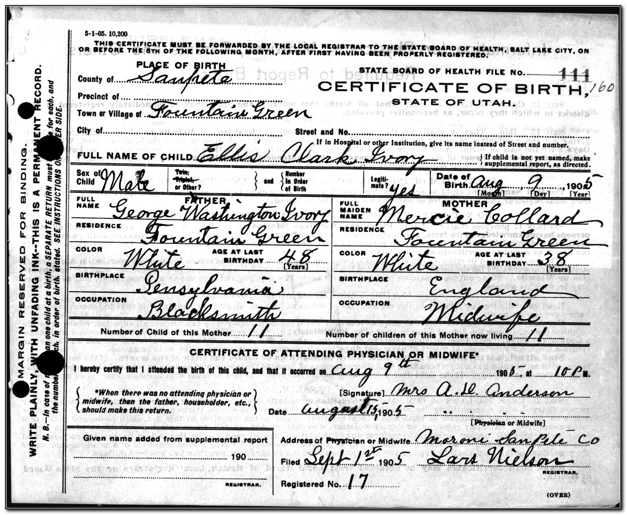 Washington County Pa Birth Certificate Copy