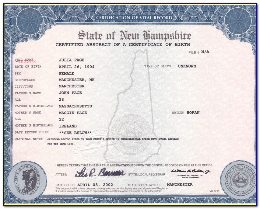 Waterbury Ct City Hall Birth Certificate