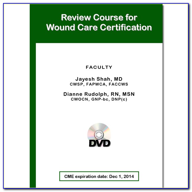 Wound Nurse Certification For Lvn