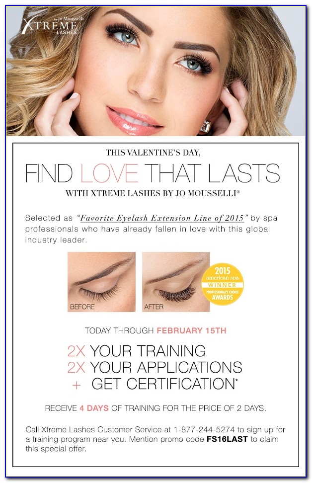 Xtreme Lashes Certification Cost