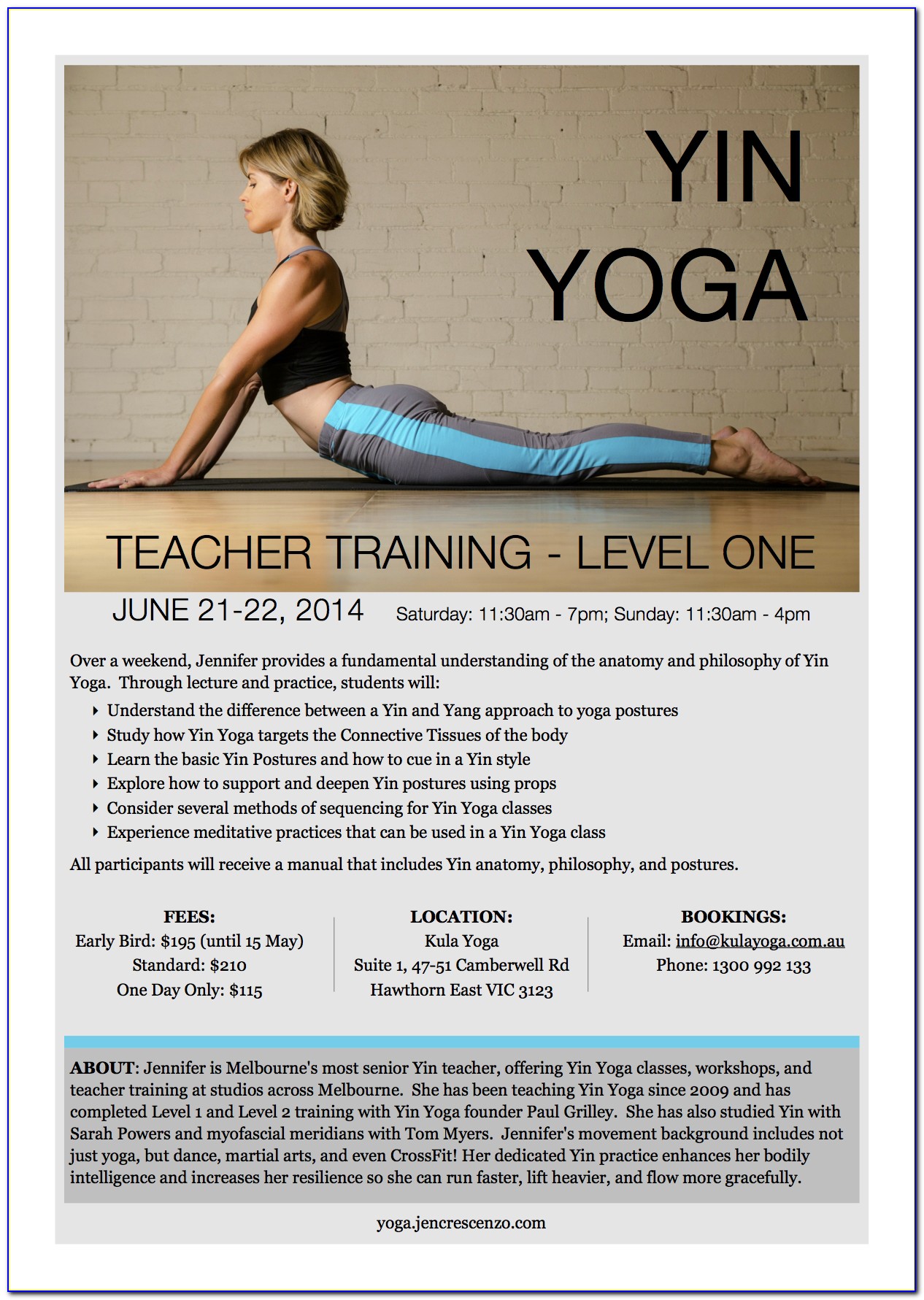 Yin Yoga Teacher Training Portland Oregon