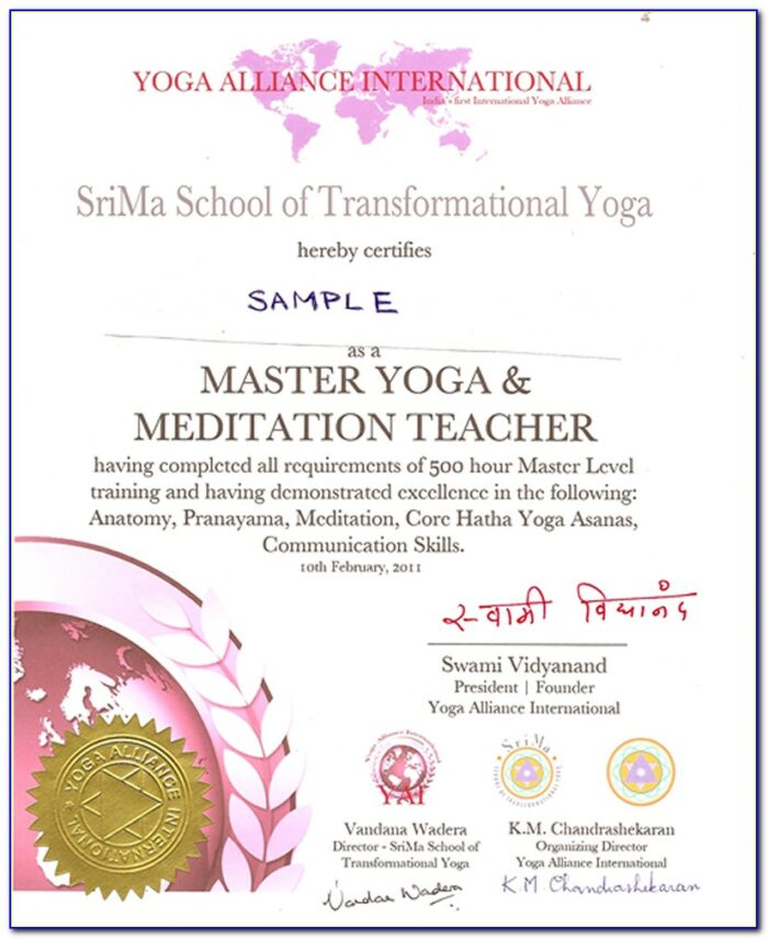 Yoga Teacher Certification Charleston Sc