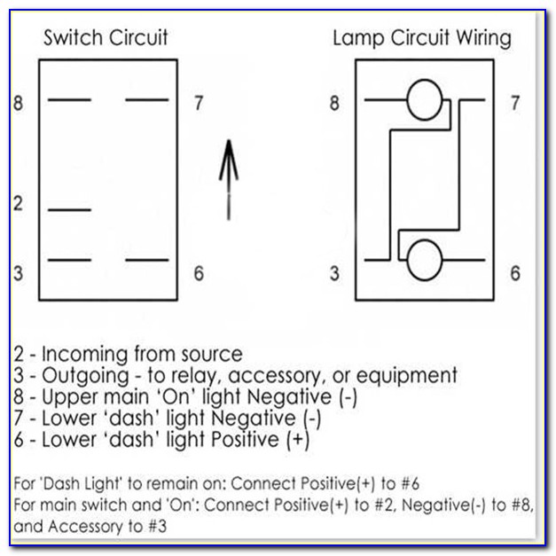 12v 5 Pin Rocker Switch Wiring Diagram