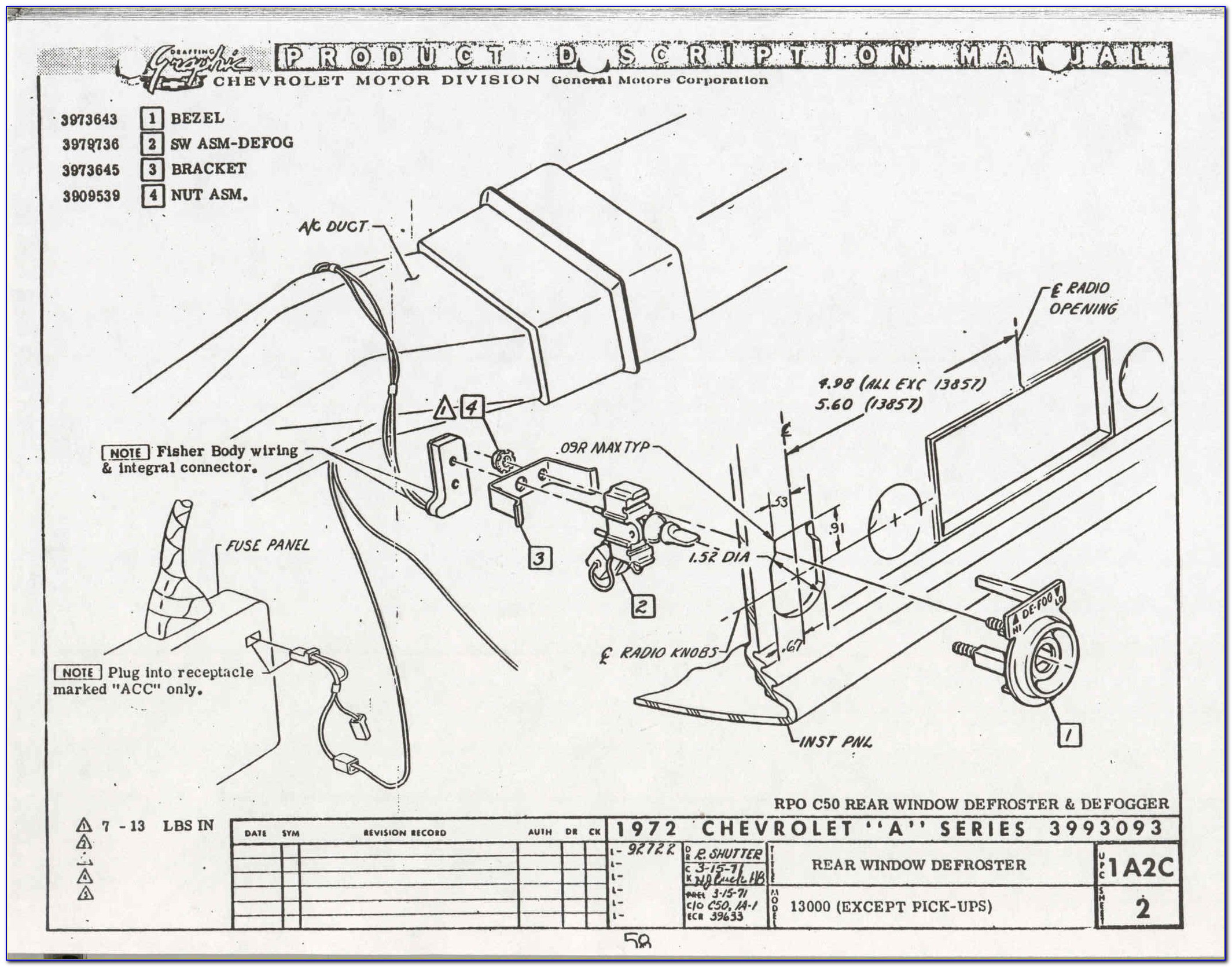 1970 Chevelle Rear Brake Line Diagram