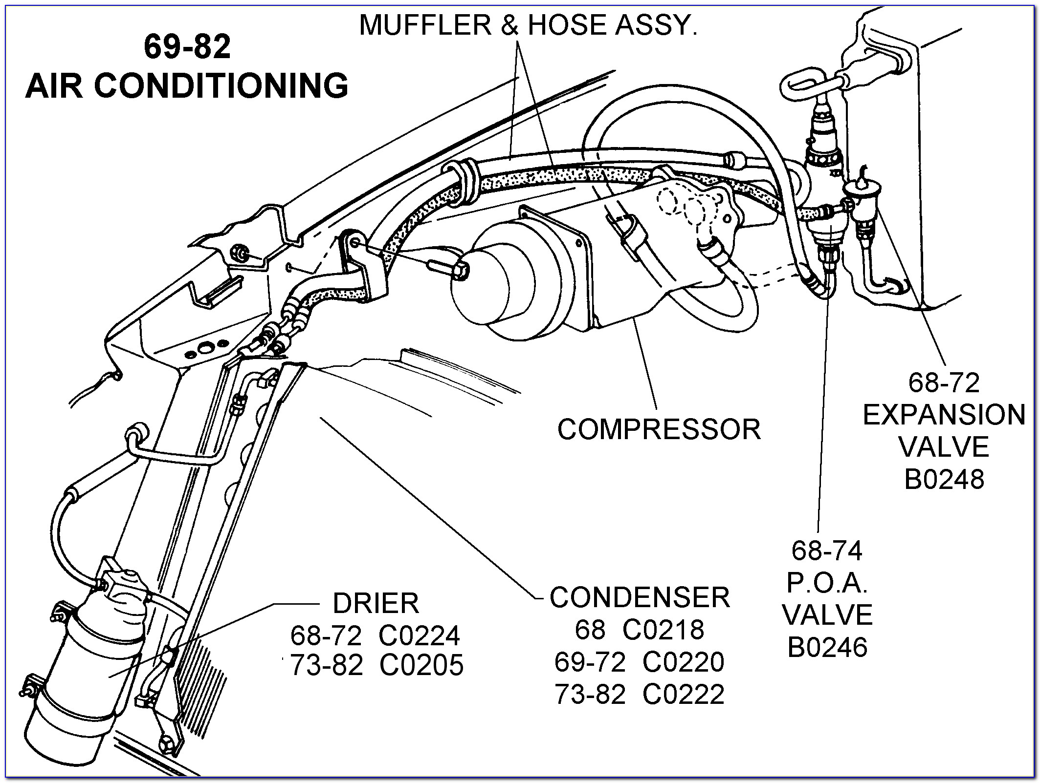1978 Corvette Air Conditioning Diagram