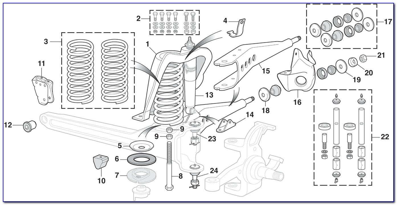 1993 Ford F150 Front Suspension Diagram