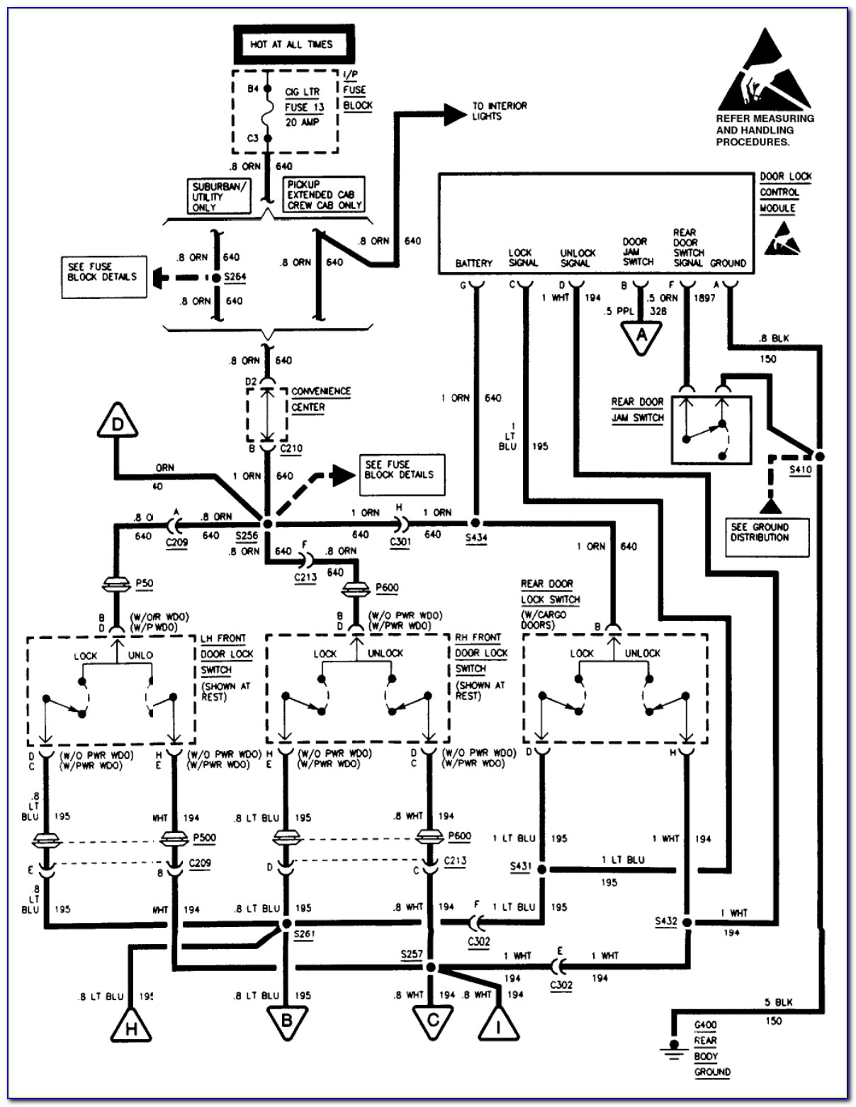 1995 Chevrolet Silverado Wiring Diagram