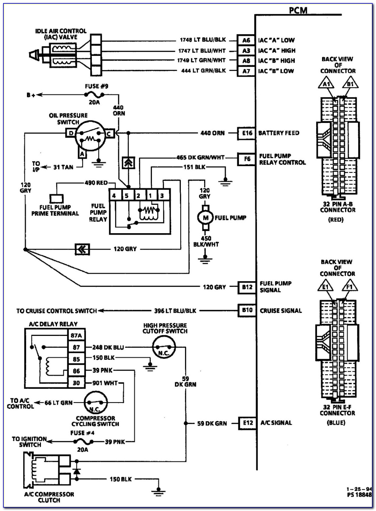 1995 Chevy Blazer Wiring Schematic
