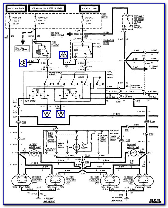 1995 Chevy Silverado Trailer Wiring Diagram
