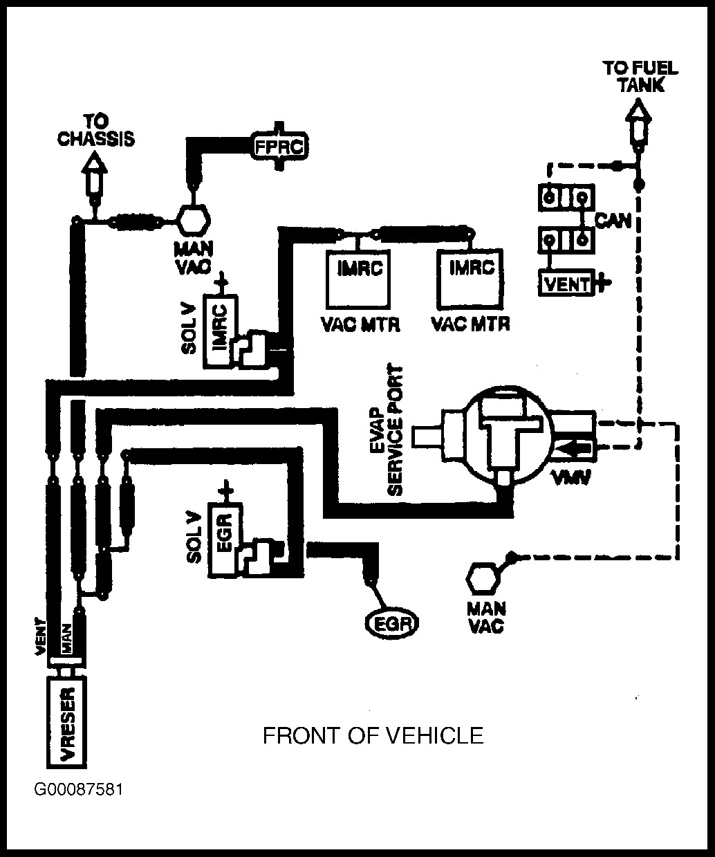 1997 Ford F150 4.2 Vacuum Hose Diagram