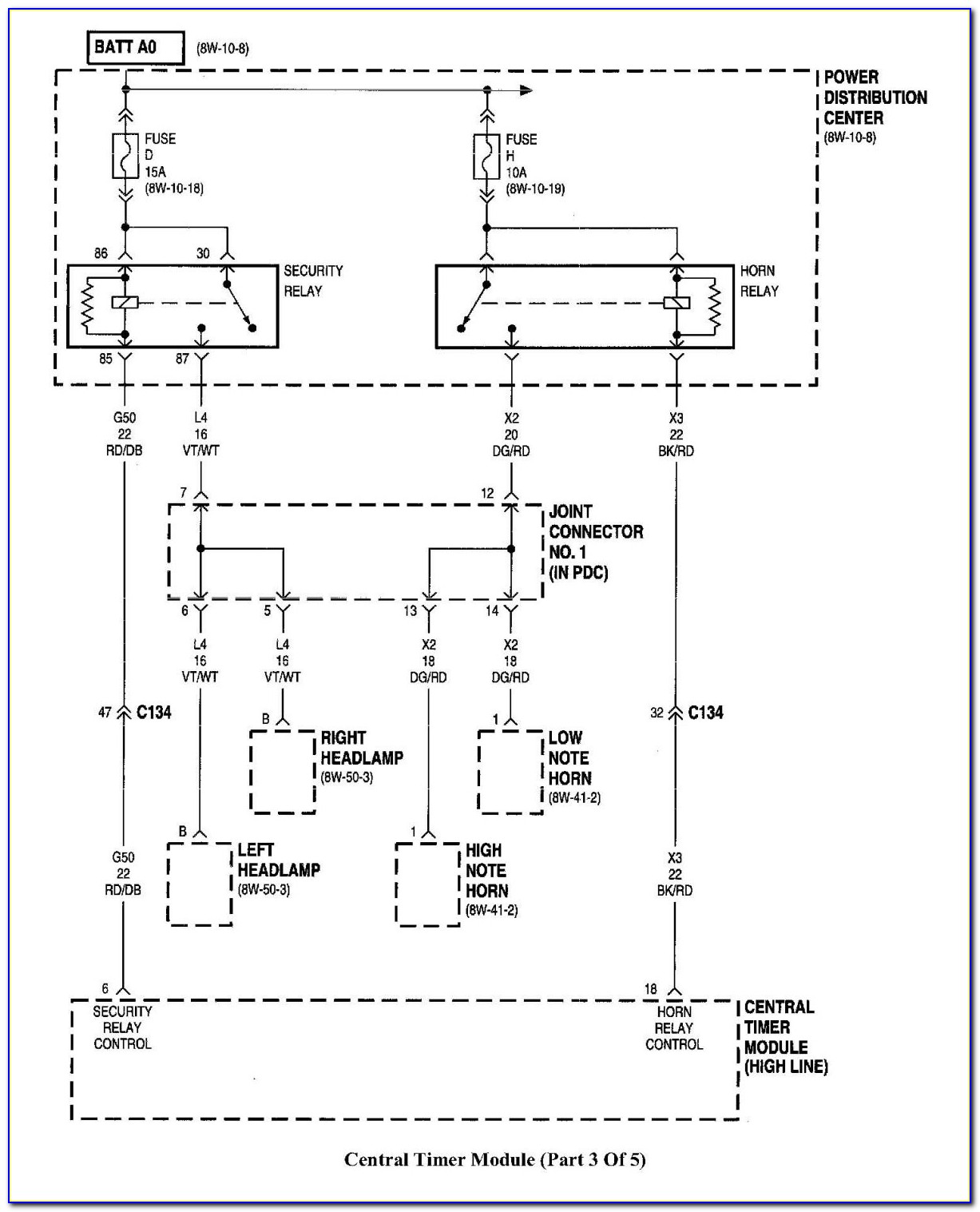 1998 Dodge Ram Headlight Switch Wiring Diagram