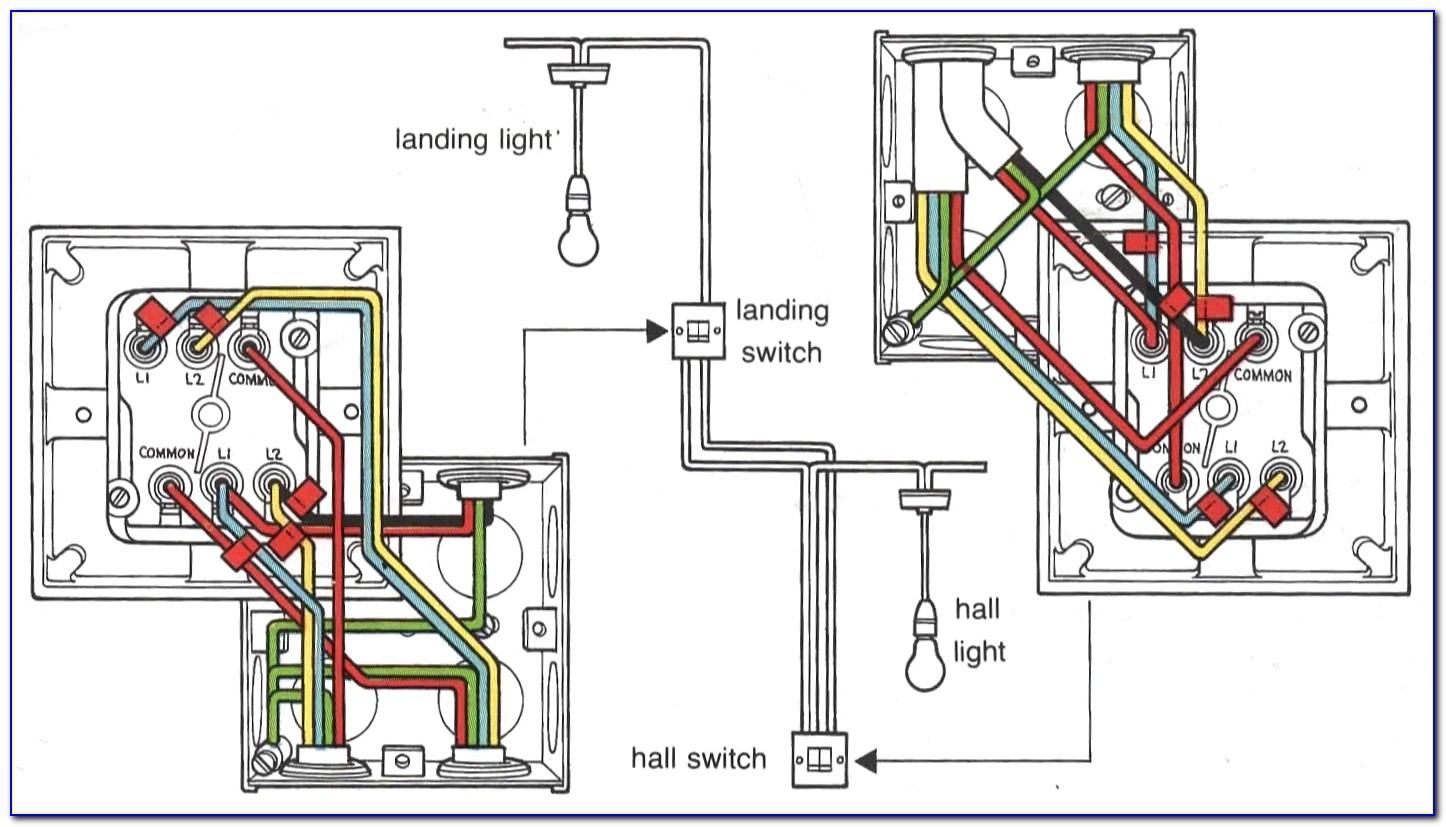 2 Way Switch Wiring Diagram