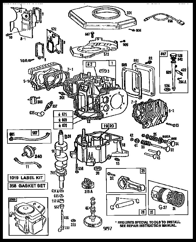 20 Hp Briggs And Stratton Engine Parts Diagram 31p977