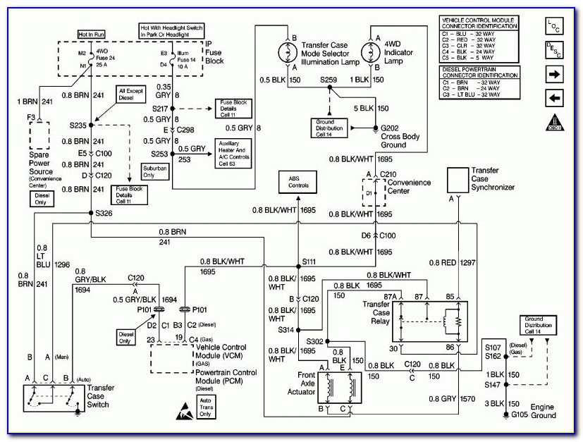 2000 Chevy Silverado 1500 Ac Wiring Diagram