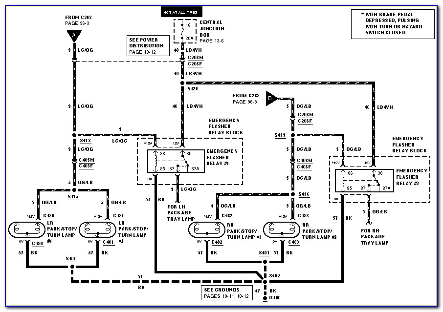 2000 Crown Vic Radio Wiring Diagram