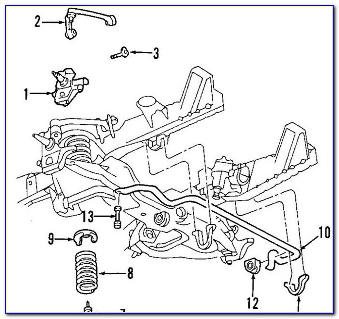 2000 Ford F250 Rear Suspension Diagram