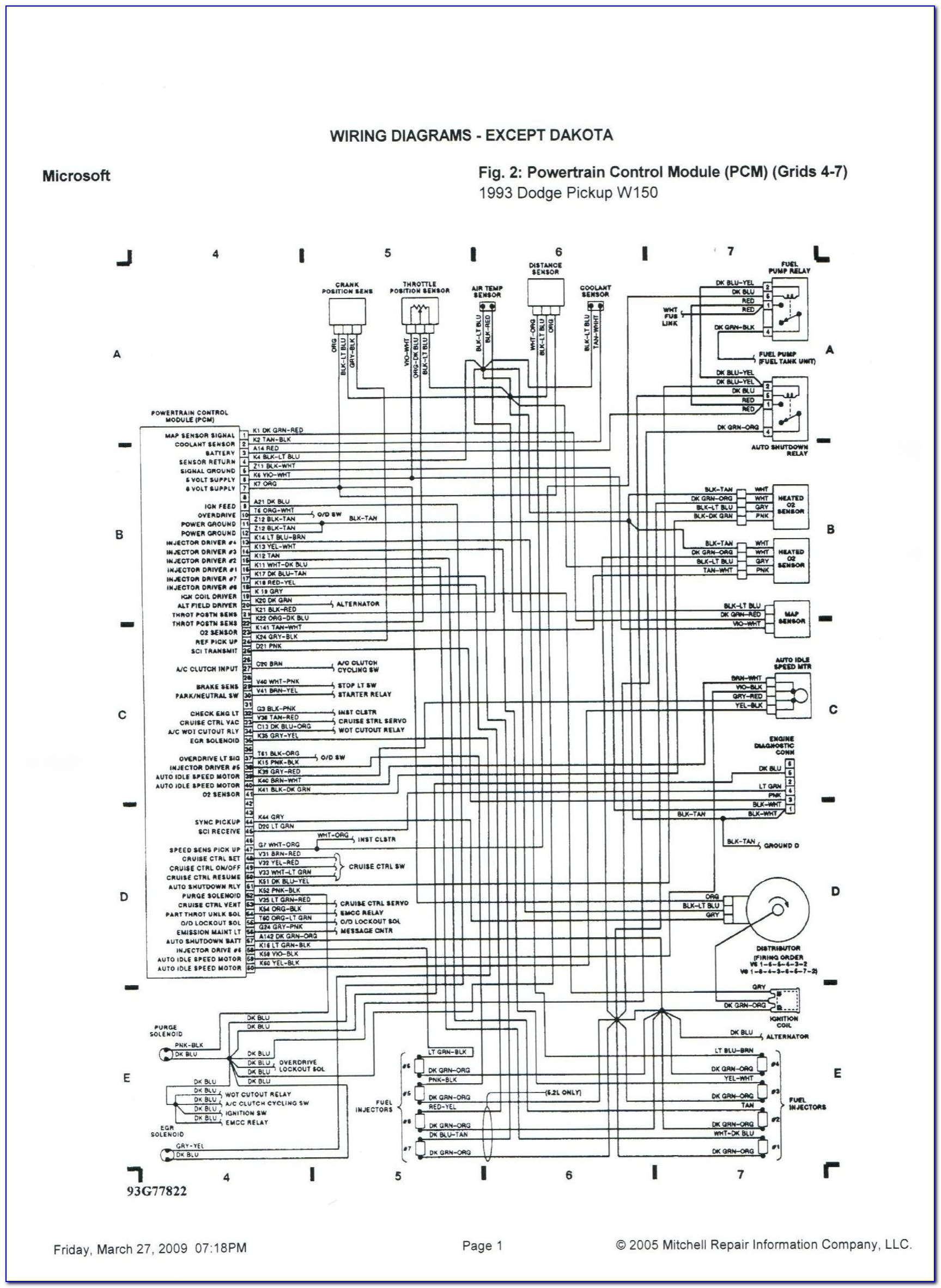 2001 Dodge Ram 2500 Speaker Wiring Diagram