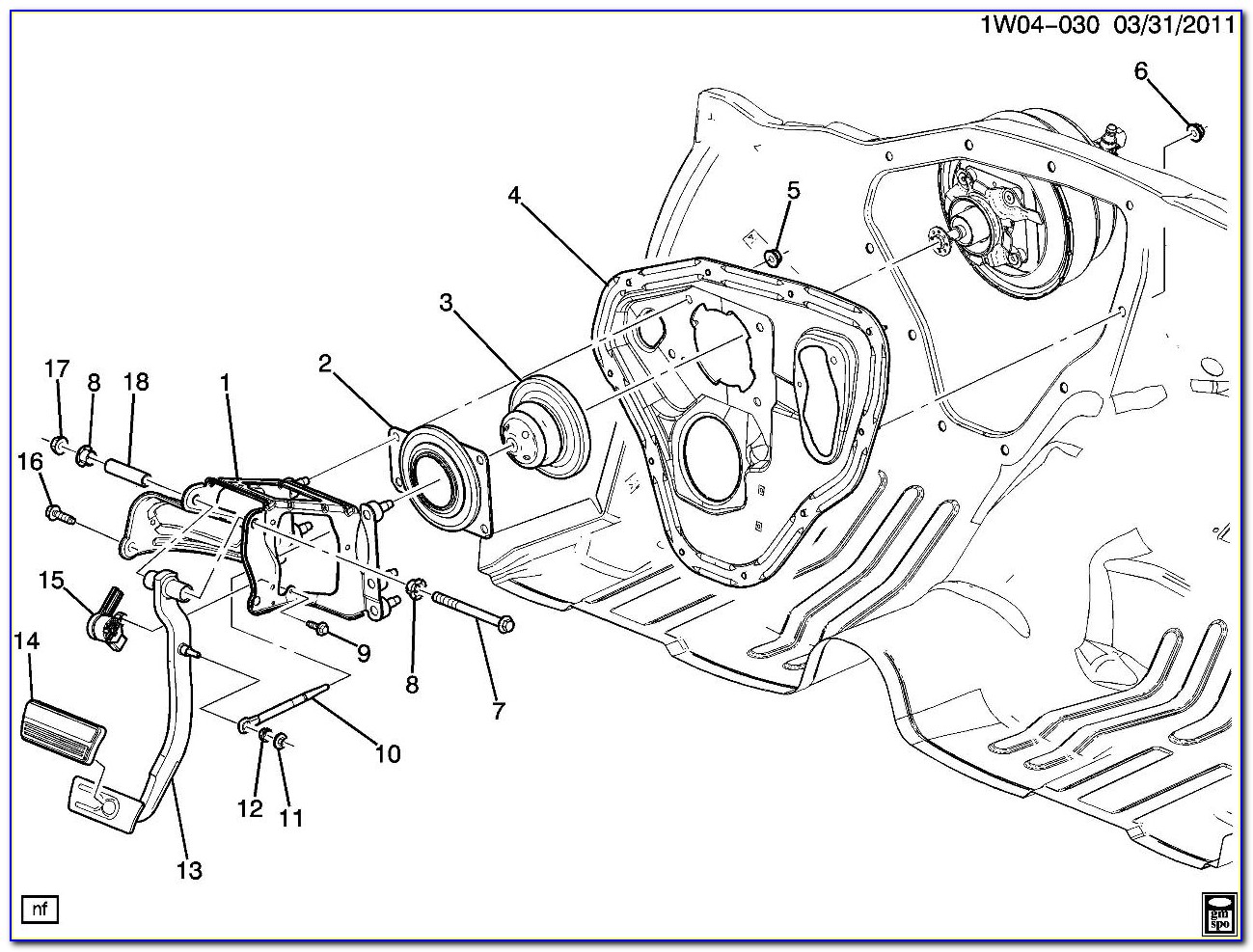2003 Chevy Impala Push Rod Diagram