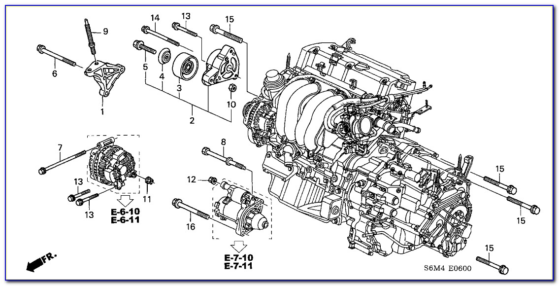 2006 Acura Rsx Engine Diagram