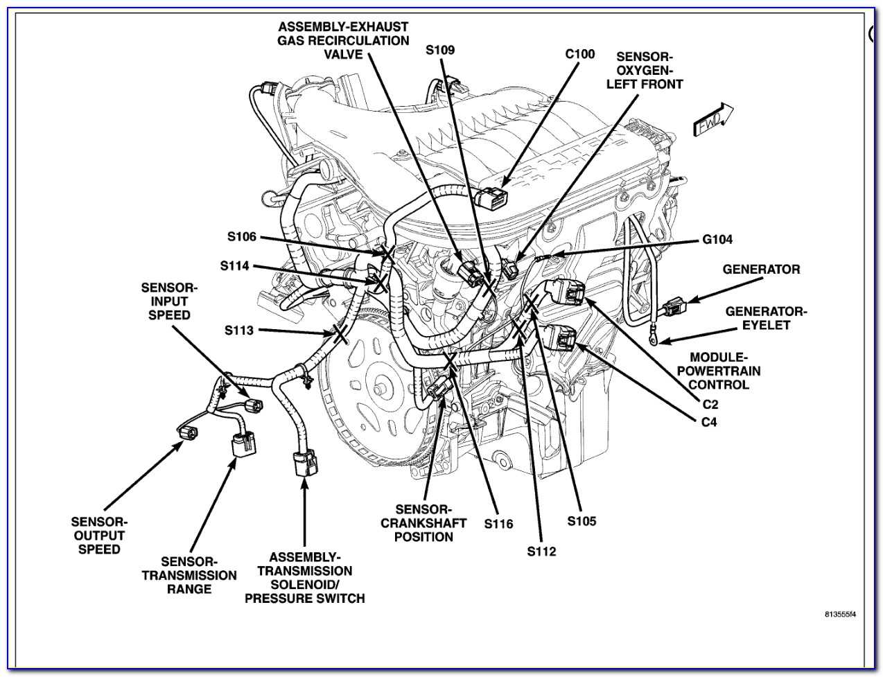 2007 Chrysler 300 Engine Diagram