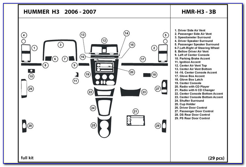 2007 Hummer H3 Wiring Diagram