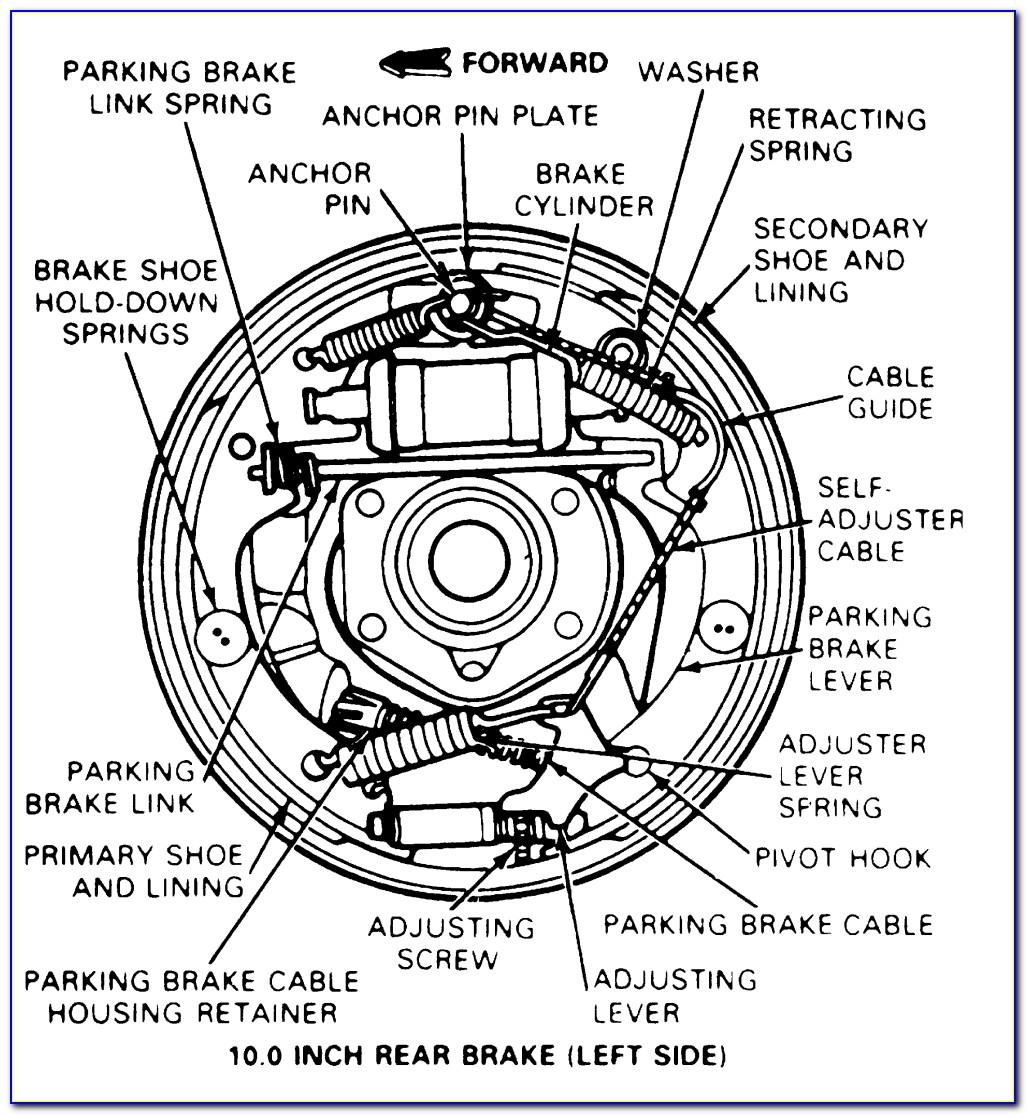 2010 Ford F150 Rear Brakes Diagram