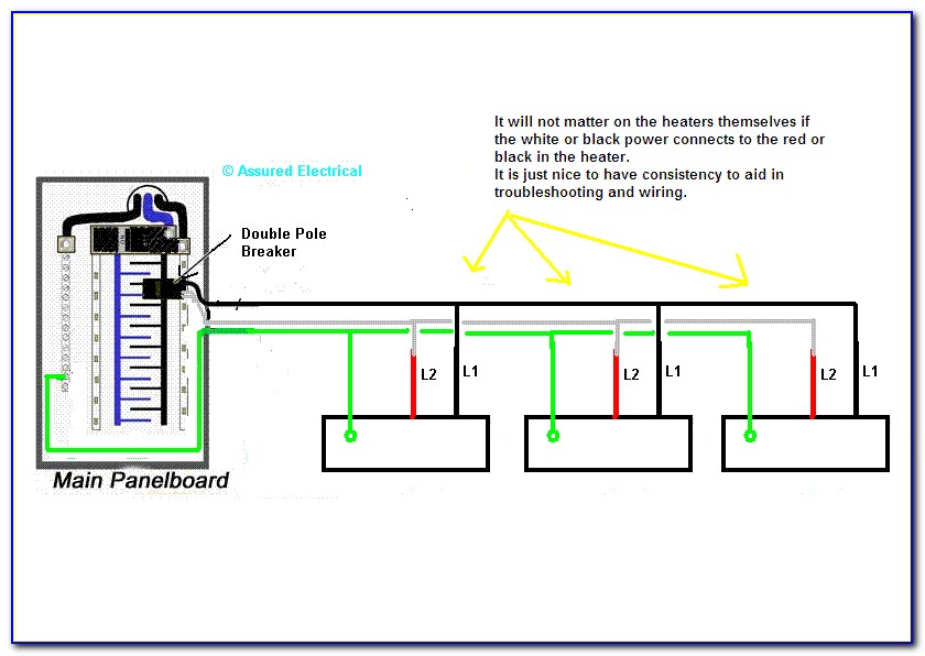 240v Wall Heater Wiring Diagram