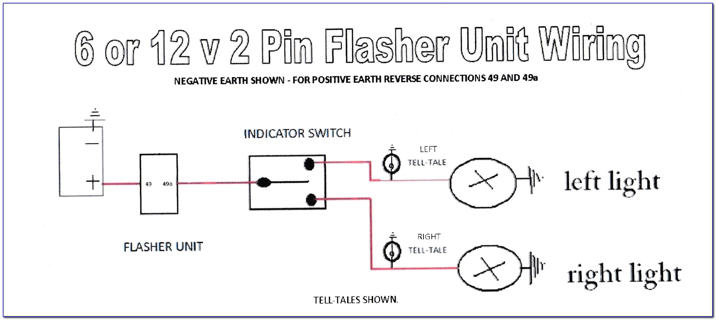 3 Pin Flasher Relay Wiring Diagram Manual
