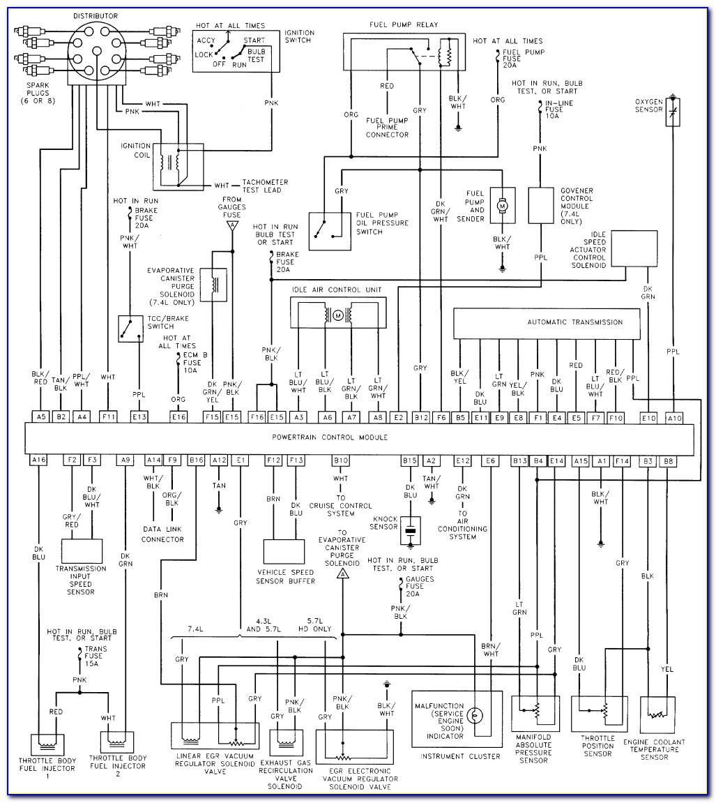 4l80e Transmission External Wiring Diagram