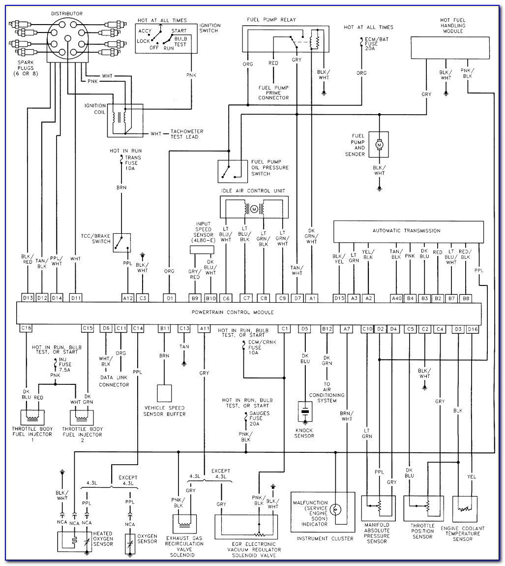 4l80e Transmission Wiring Schematic