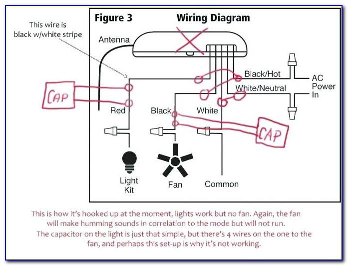 5 Wire Ceiling Fan Capacitor Wiring Diagram