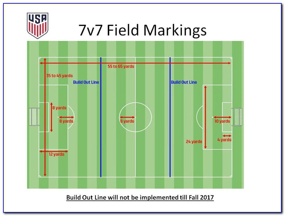 7v7 Soccer Field Layout