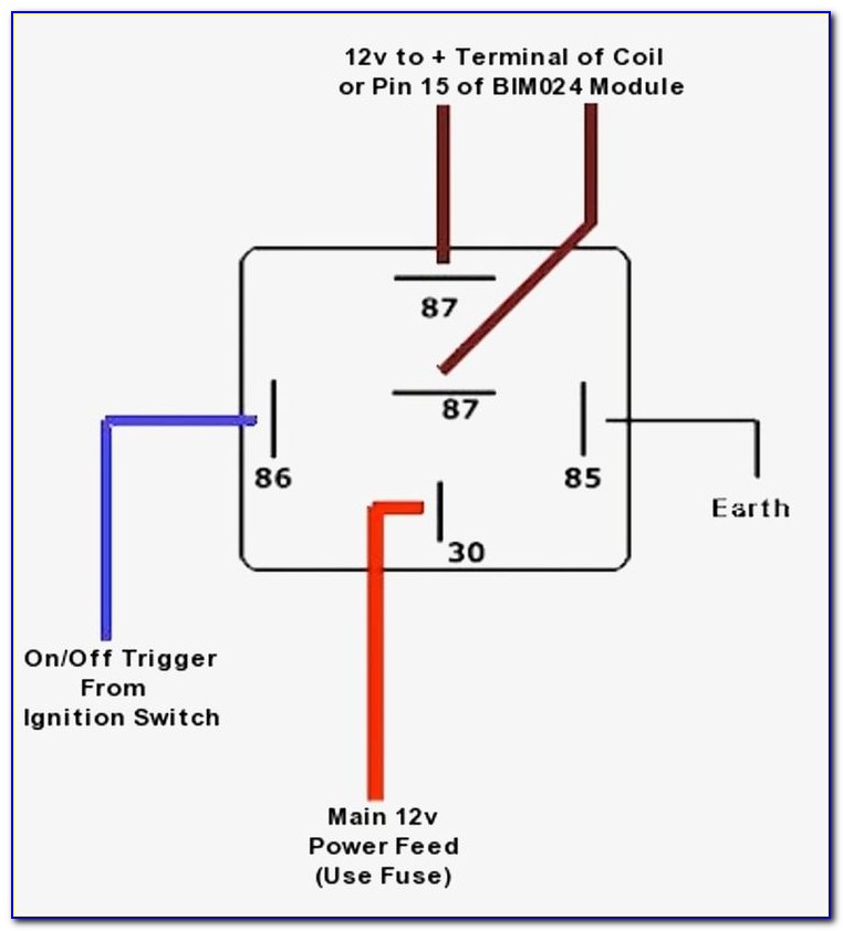 8 Pin Relay Socket Wiring Diagram