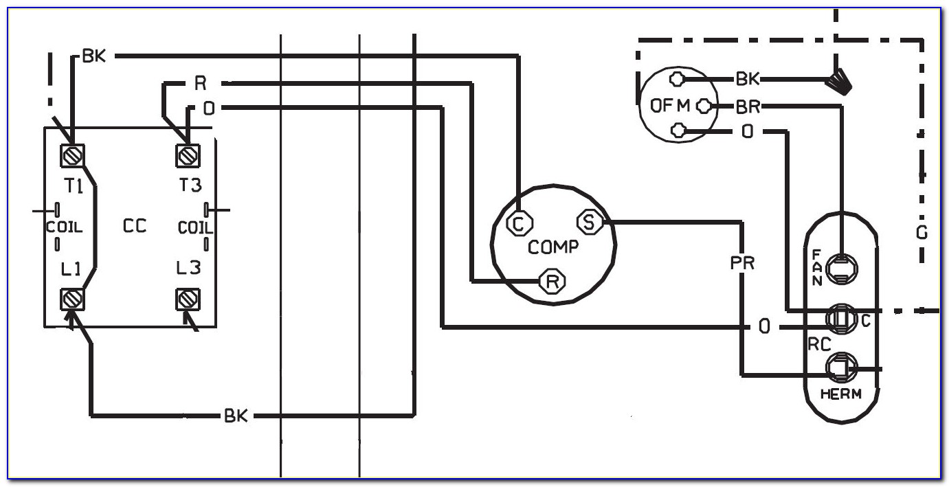 Ac Condenser Fan Motor Wiring Diagram
